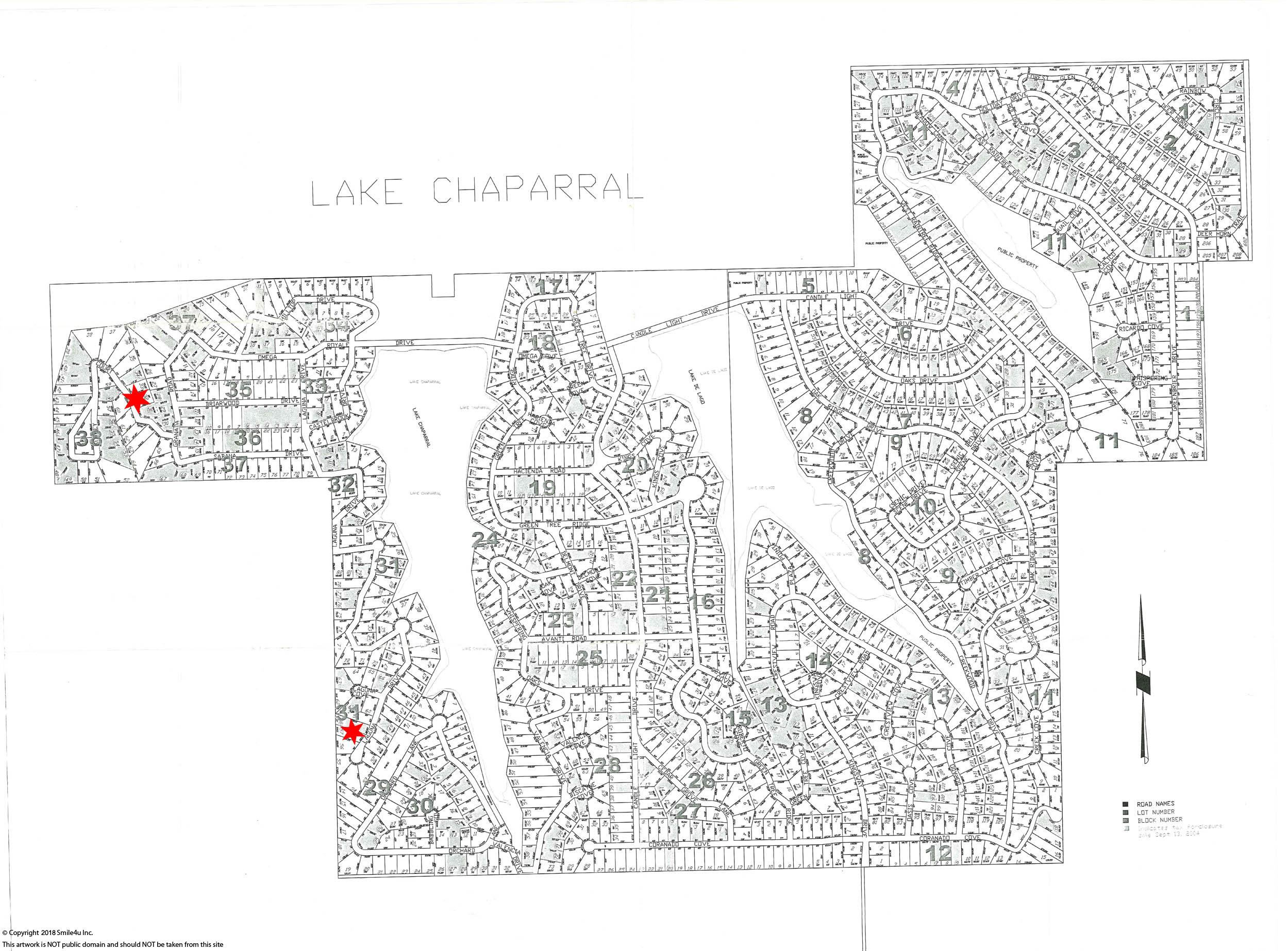 Lot for sale at Lake Chaparral Kansas